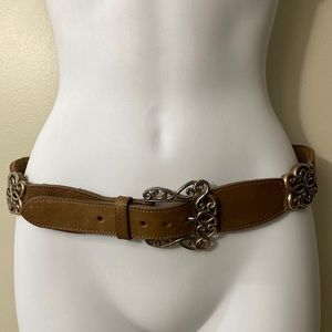 Brighton Belt with Beautiful Silver Designs